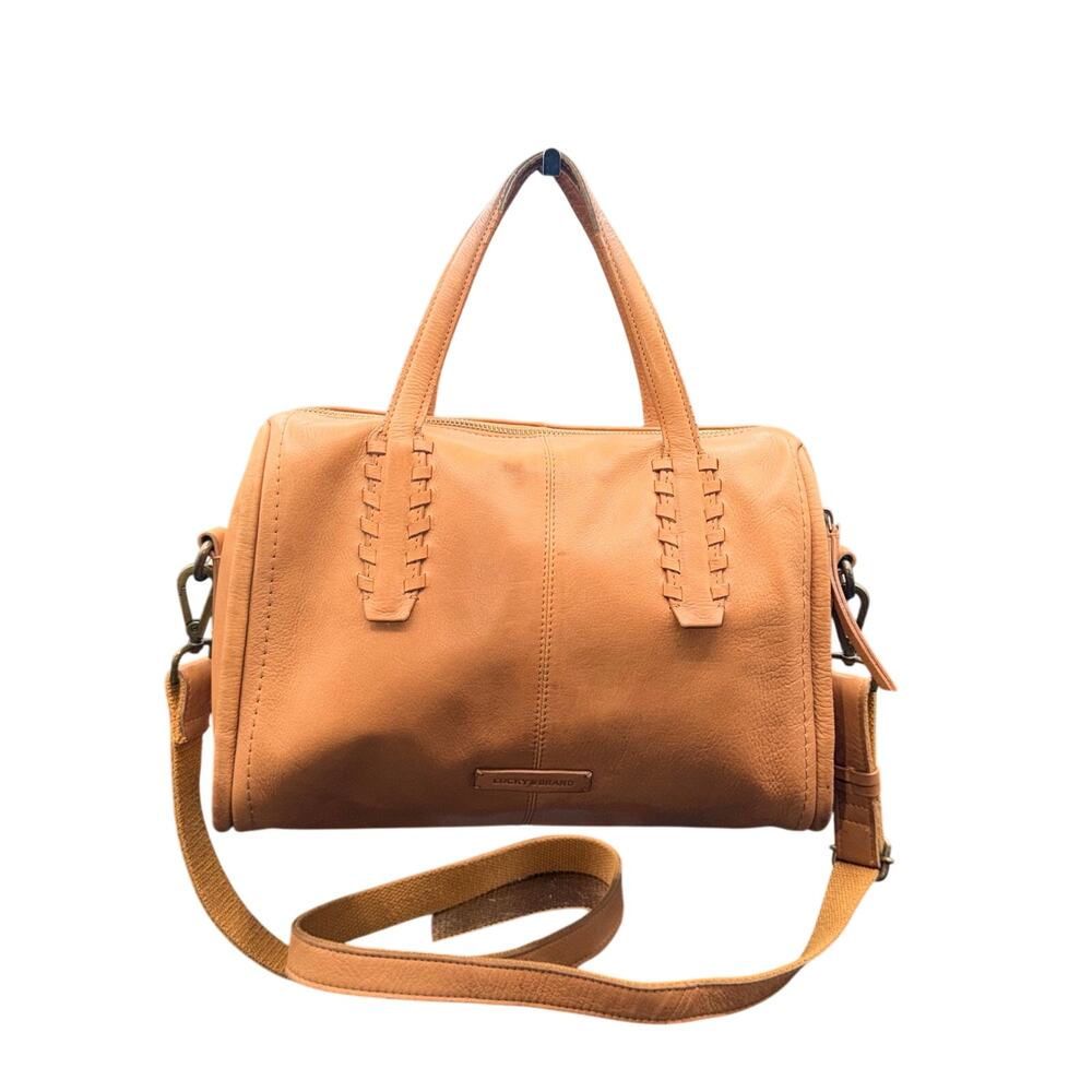 Lucky brand satchel with Crossbody